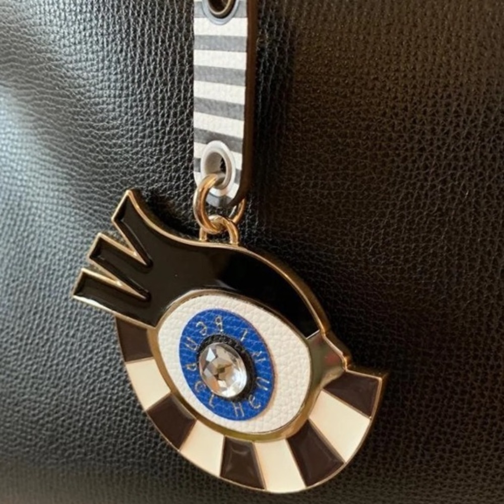 Rare! Eye of Horus Henri Bendel Key Fob bag charm!